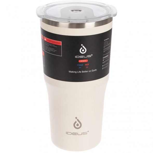 Термостакан Sapporo М, белый (молочный) 