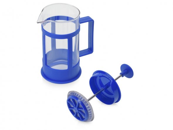Пластиковый френч-пресс Savor, 350 мл, синий 