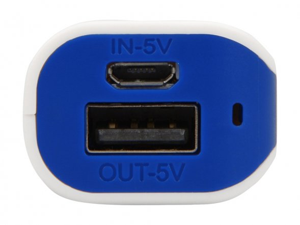 Портативное зарядное устройство (power bank) Basis, 2000 mAh, синий 