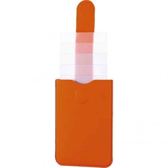 Чехол для карточек Faery, оранжевый 