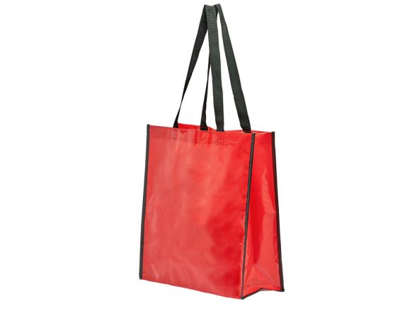 Сумка COAST с ламинированной отделкой, красный 