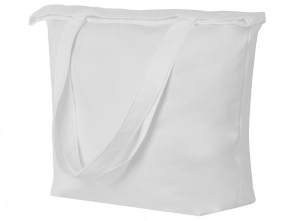 Сумка с широким дном и боками, белый 
