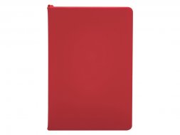 Бизнес-блокнот С3 софт-тач с магнитом, твердая обложка, 128 листов, красный