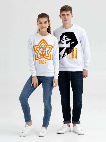 Свитшот «Меламед. Виктор Цой», белый 