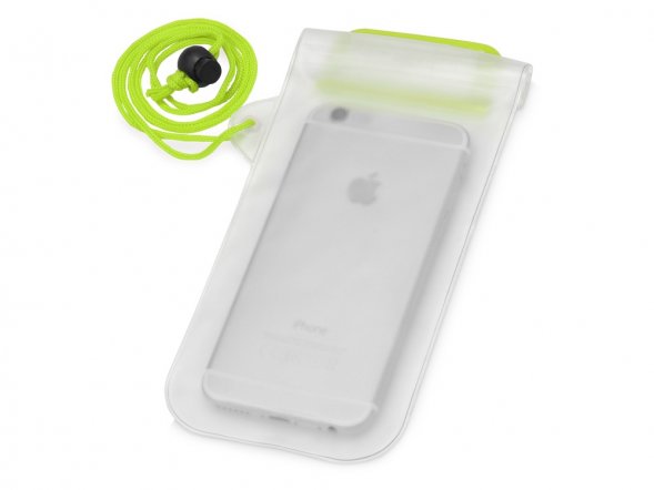 Влагостойкий чехол Mambo, зеленый/прозрачный 