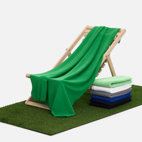 Флисовый плед Warm&amp;amp;Peace XL, зеленый 