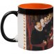 Кружка-хамелеон «Новая классика. Dream Team», матовая, оранжево-черная 
