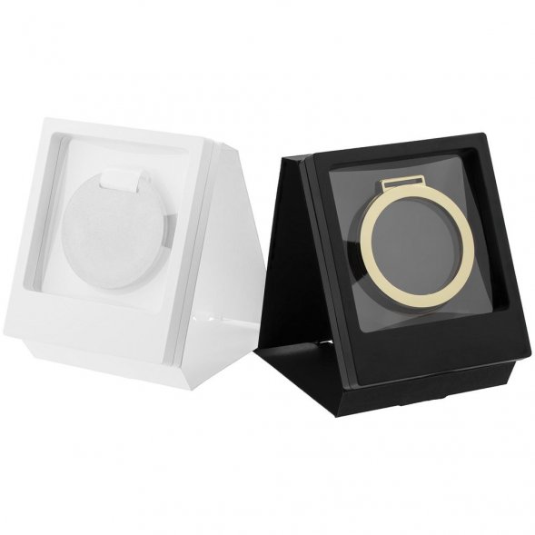 Рамка Transparent с шубером, белая 