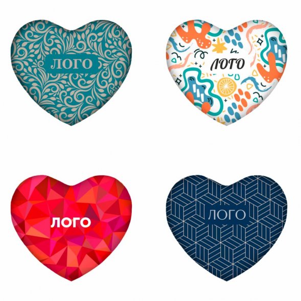 Подушка декоративная FrostyLove на заказ, сердце 