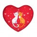 Подушка декоративная FrostyLove на заказ, сердце 