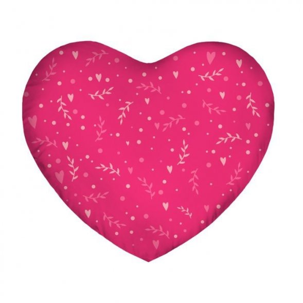 Подушка декоративная FrostyLove на заказ, сердце 