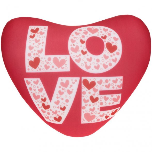 Подушка декоративная FrostyLove на заказ, сердце 