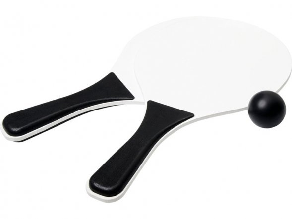 Набор для пляжных игр Bounce, черный 