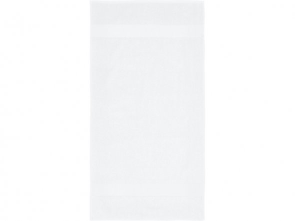 Хлопковое полотенце для ванной Charlotte 50x100 см с плотностью 450 г/м2, белый 