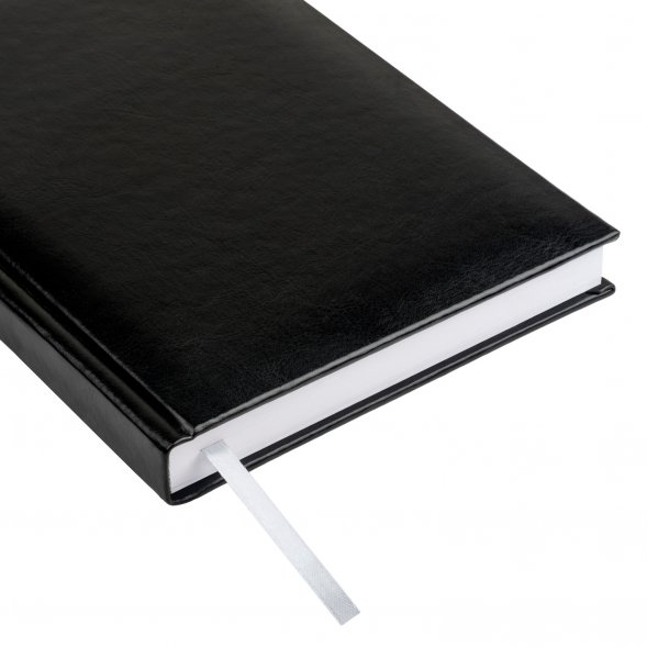 Ежедневник Birmingham датированный, черный (2024 г.) 