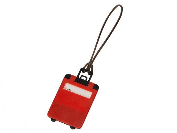 Бирка для багажа Chemy, красный 