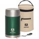 Термос для еды в чехле «Арктика 1000», зеленый 