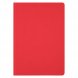 Ежедневник Latte soft touch недатированный, красный 