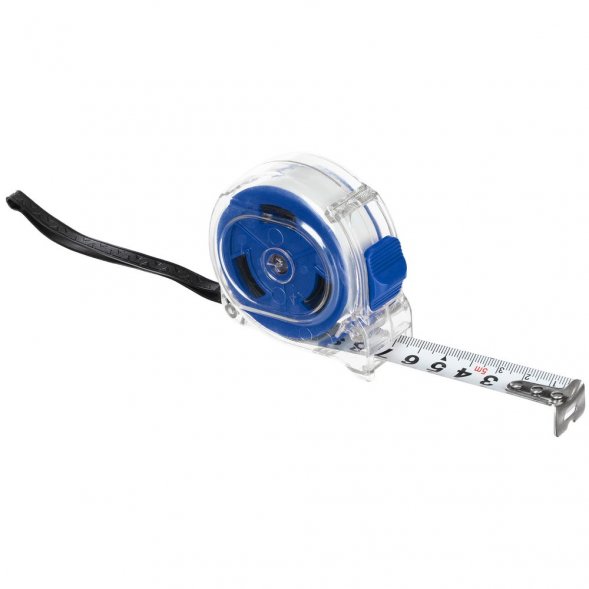 Рулетка Selvaksi, 5 м, синяя 