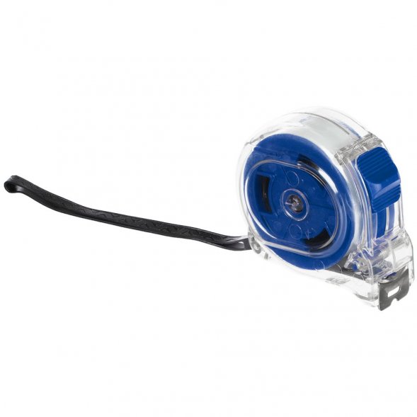 Рулетка Selvaksi, 5 м, синяя 