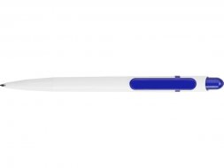 Ручка шариковая Этюд, белый/синий