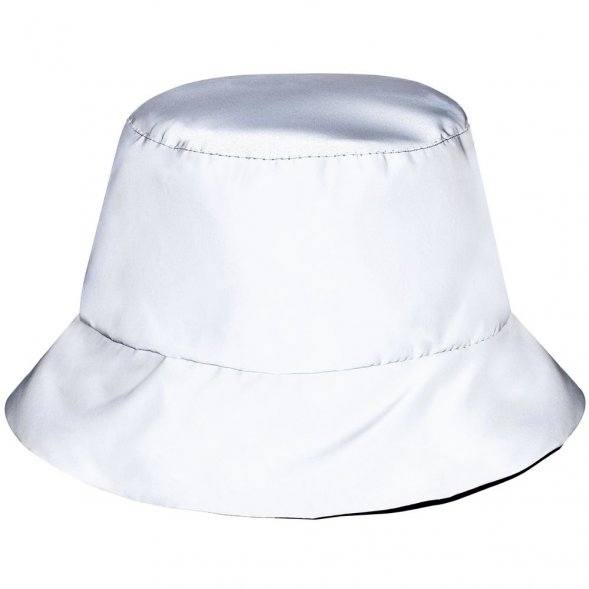 Панама Manifest из светоотражающей ткани, серая 