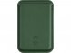 Магнитный картхолдер Cairo, темно-зеленый 