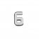 Элемент брелка-конструктора «Цифра 6» или «Цифра 9» 