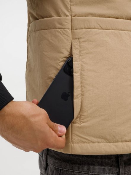 Жилет унисекс Veter, бежевый 