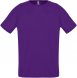 Футболка унисекс Sporty 140 темно-фиолетовая 
