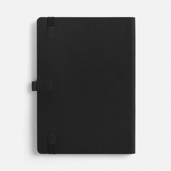 Ежедневник Peel Flex, недатированный, черный 