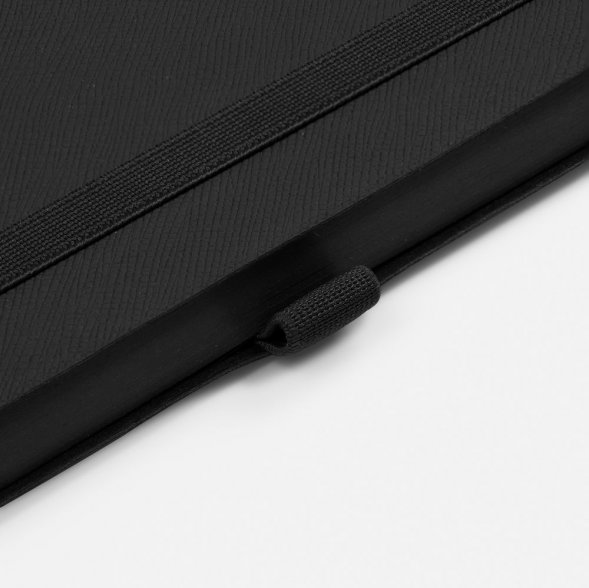 Ежедневник Peel Flex, недатированный, черный 