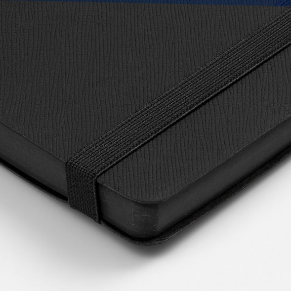 Ежедневник Peel Flex, недатированный, черный 