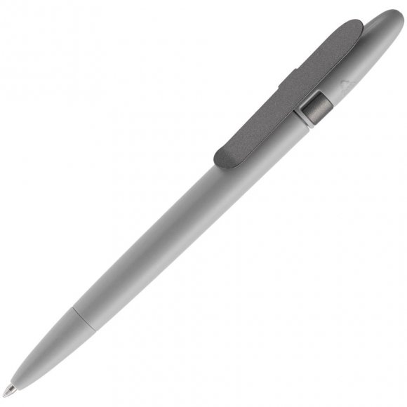 Ручка шариковая Prodir DS5 TSM Metal Clip, серая 