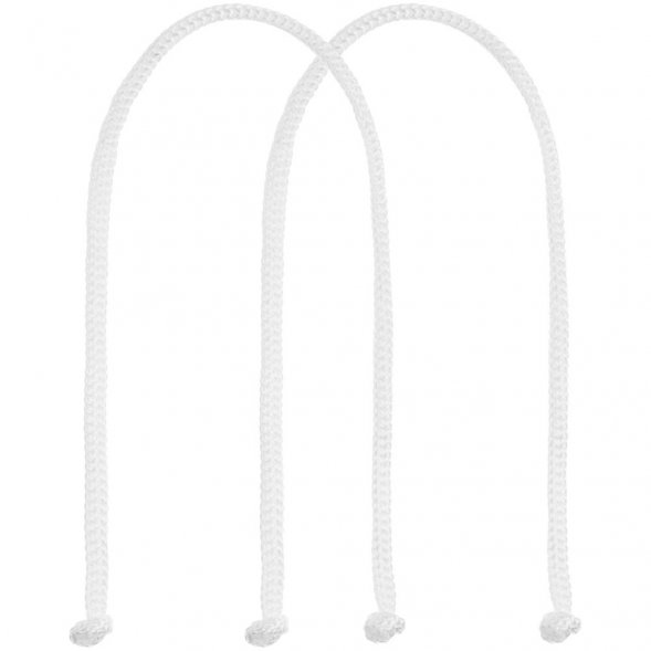 Ручки Corda для пакета L, белые 