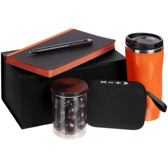 Набор Nice Twice Underway, черный с оранжевым 