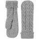 Варежки Heat Trick, светло-серый меланж 
