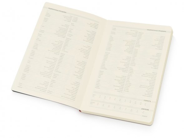 Ежедневник А5 недатированный Megapolis Flex, оранжевый 