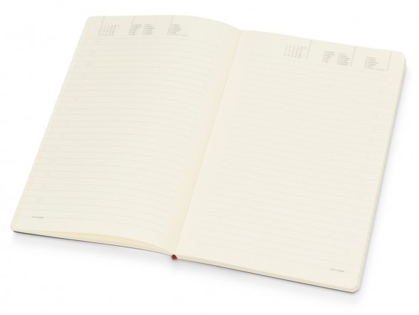 Ежедневник А5 недатированный Megapolis Flex, оранжевый 