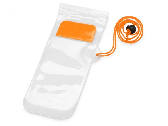 Влагостойкий чехол Mambo, оранжевый/прозрачный 