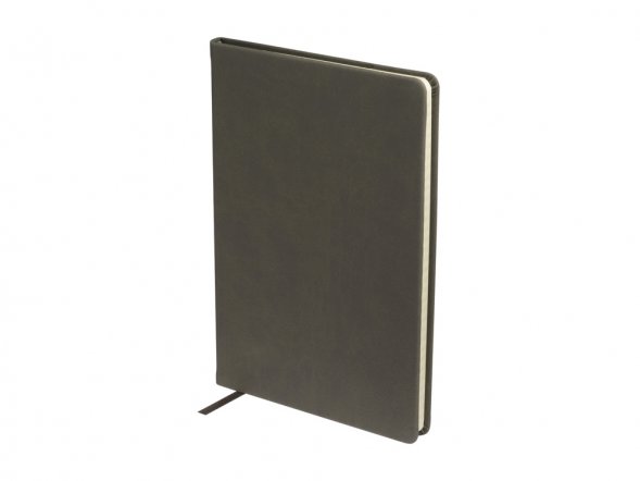 Ежедневник недатированный А5 Megapolis Velvet New, серый 