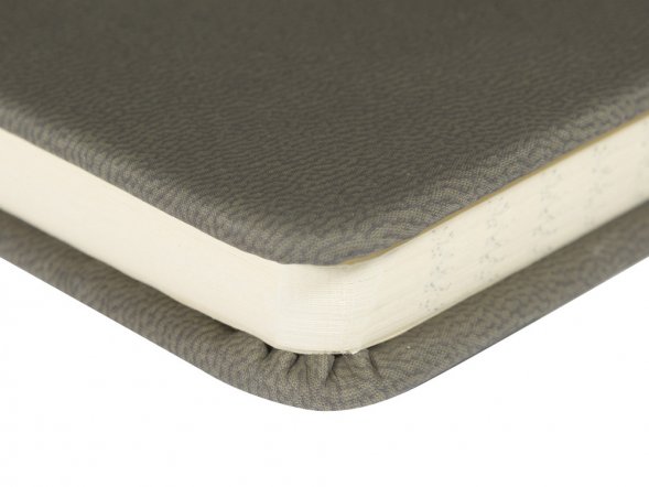 Ежедневник недатированный А5 Megapolis Velvet New, серый 