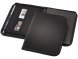 Папка А4 Berkeley на молнии с блокнотом, черный 