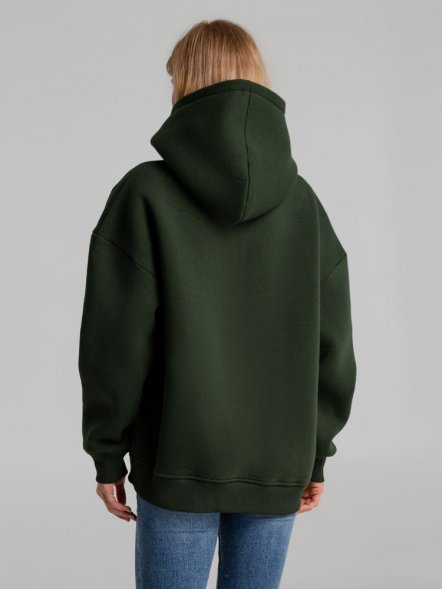 Худи Kulonga Oversize, темно-зеленый (хаки) 