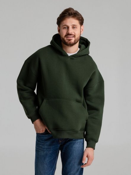 Худи Kulonga Oversize, темно-зеленый (хаки) 