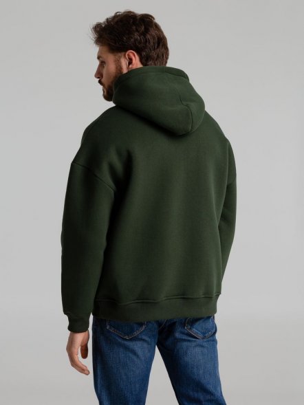 Худи Kulonga Oversize, темно-зеленый (хаки) 