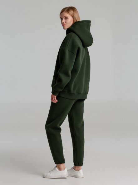 Худи Kulonga Oversize, темно-зеленый (хаки) 