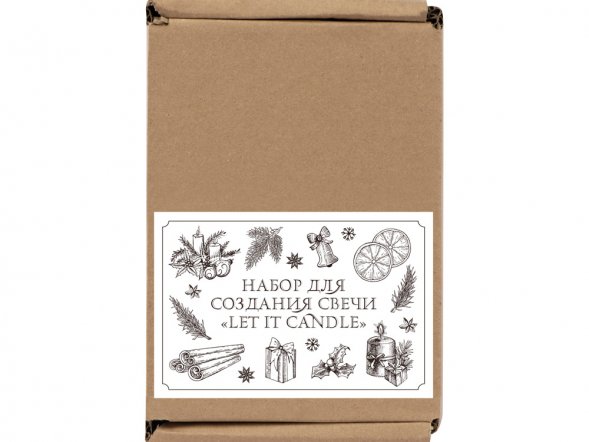Набор для создания свечи Let it Candle 