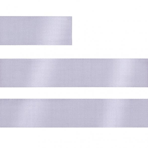 Лента сатиновая Satin 20 XL, серая, 180 см 