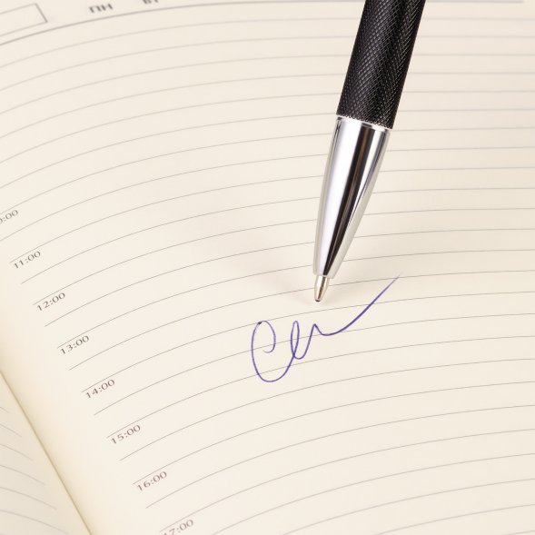 Шариковая ручка Levi, черная 